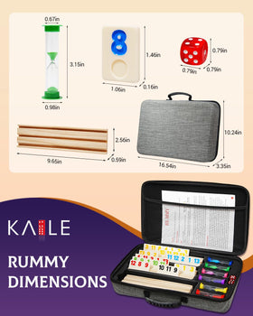 KAILE Rummy Cube included dice add turn variety