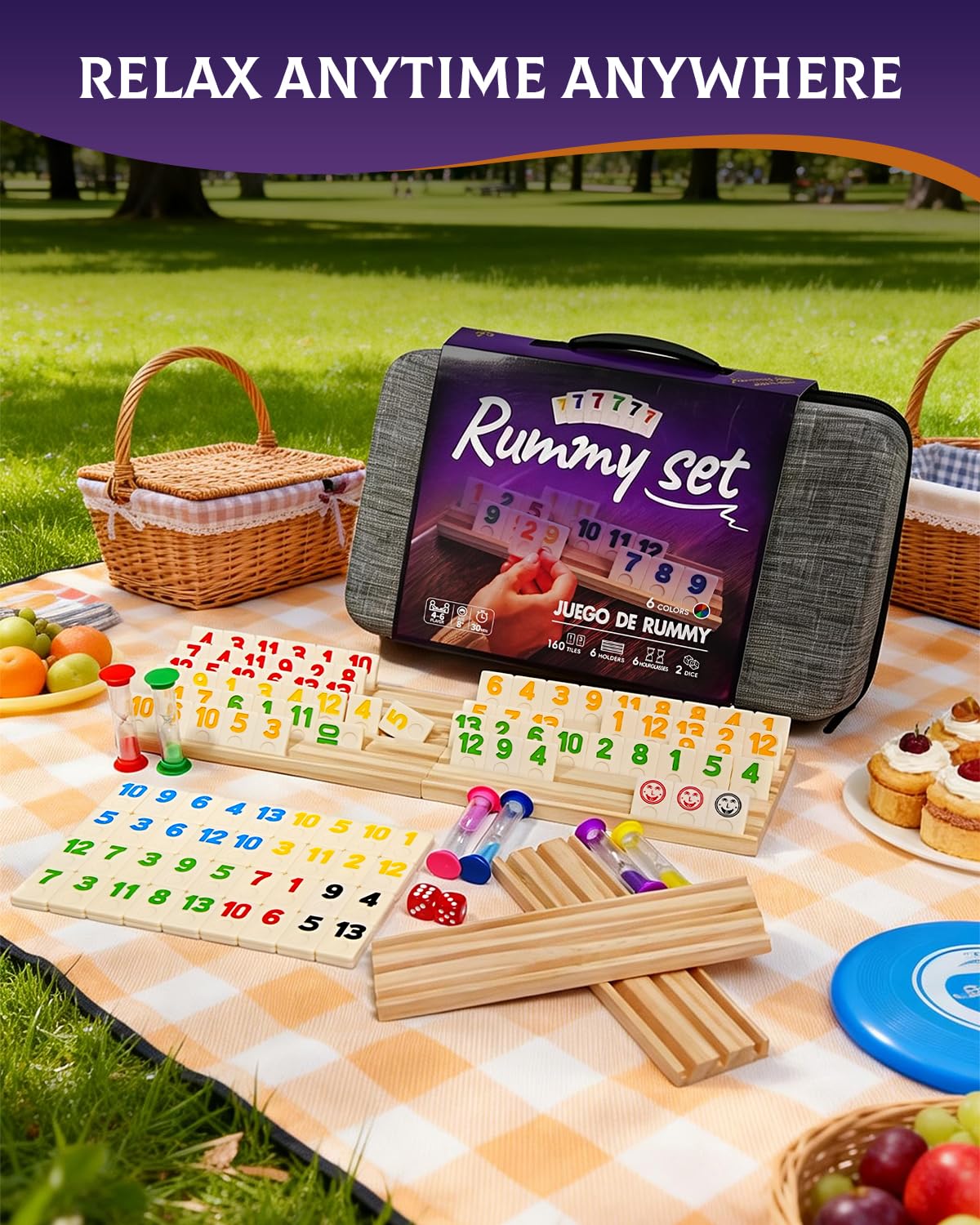 KAILE Rummy Cube travel bag enables easy on-the-go play