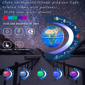 KAIMC nine-planets print provides an engaging solar system backdrop.