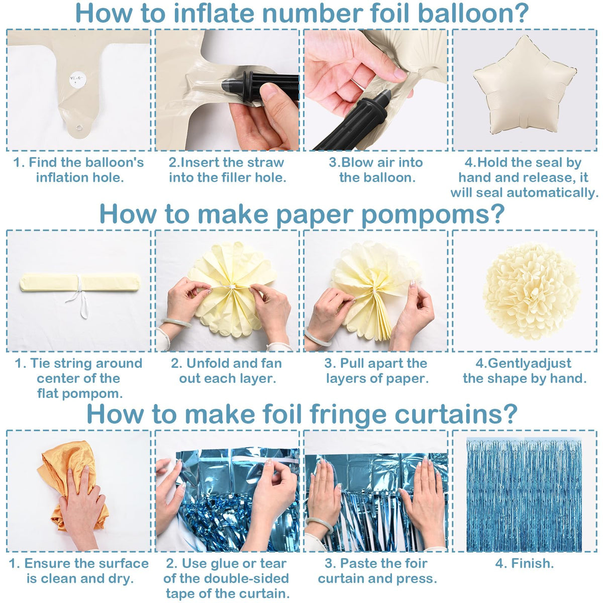 KAINSY beige and champagne gold balloons blend elegance with fun.
