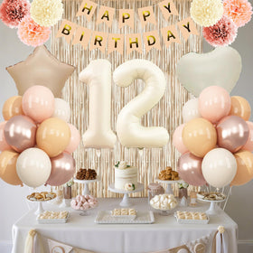 KAINSY happy birthday banner displayed for instant photo-ready decor
