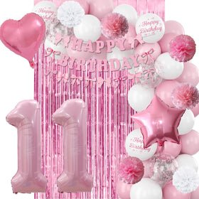 KAINSY light pink star foil balloons sparkle in photos.