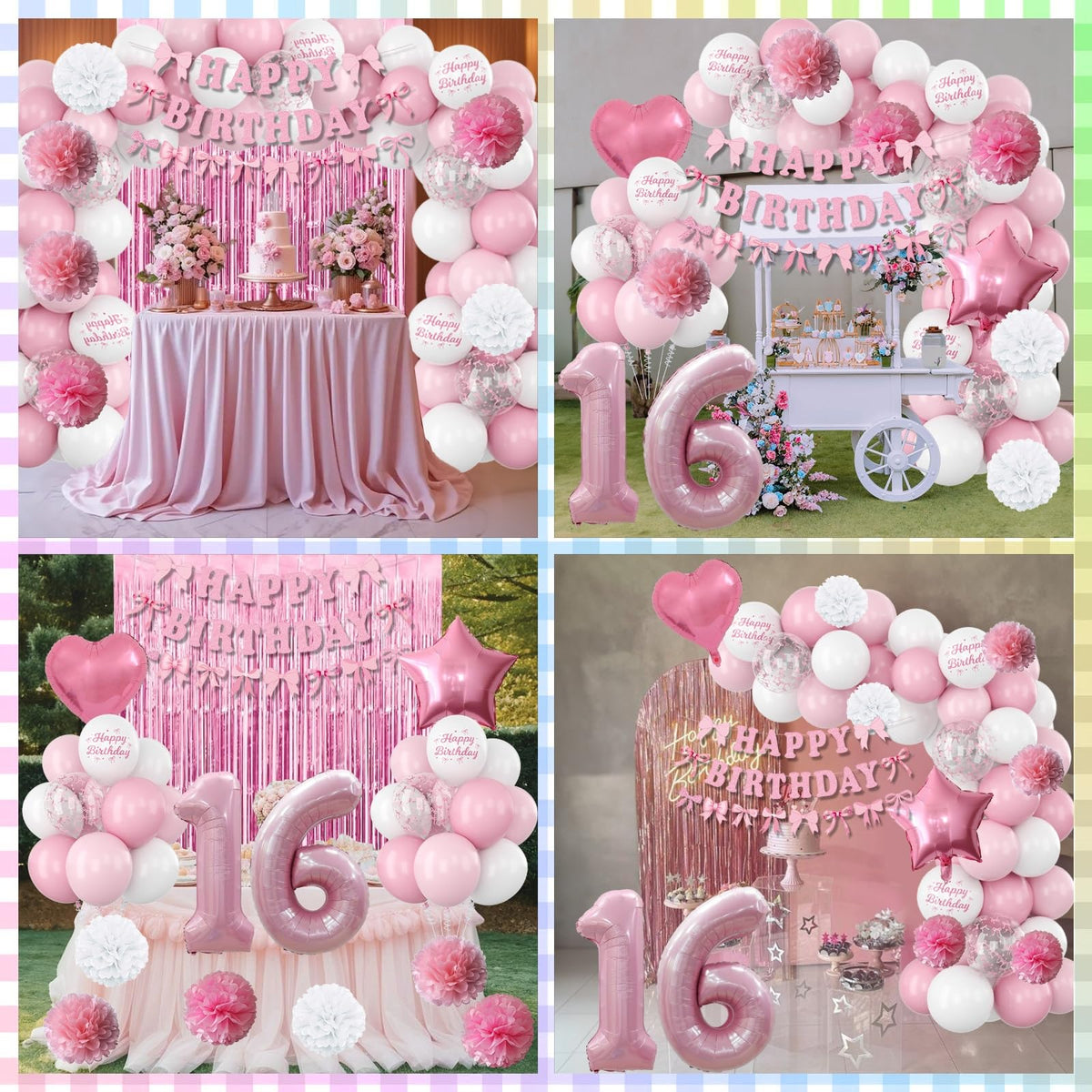 KAINSY light pink star foil balloons sparkle in photos