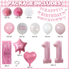 KAINSY pink paper pom-poms add soft texture to party backdrops.