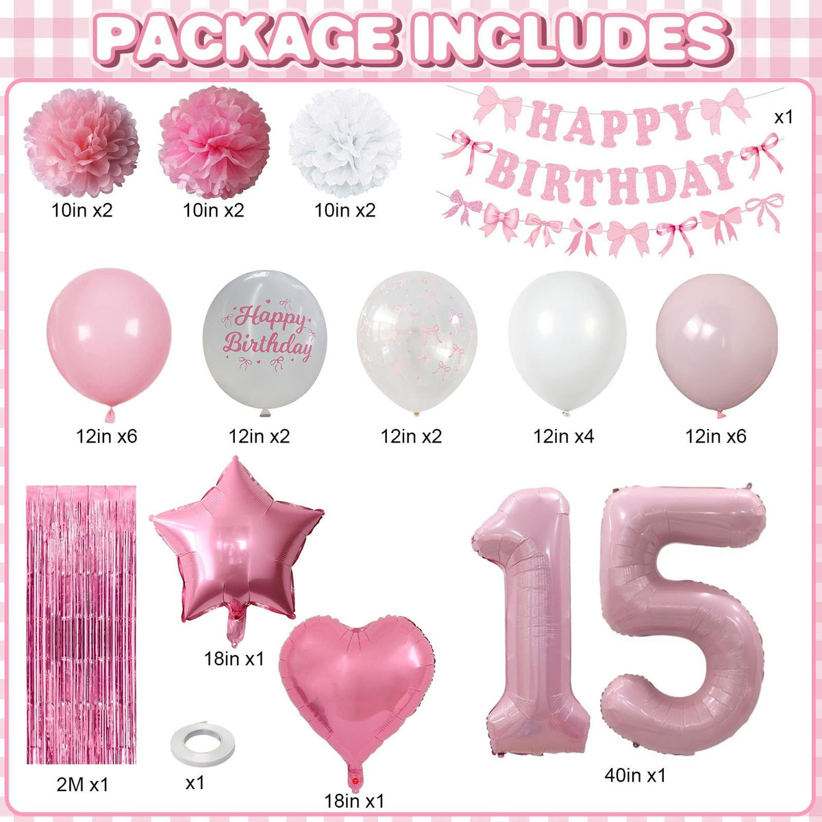 KAINSY pink paper pom-poms create a soft, festive atmosphere
