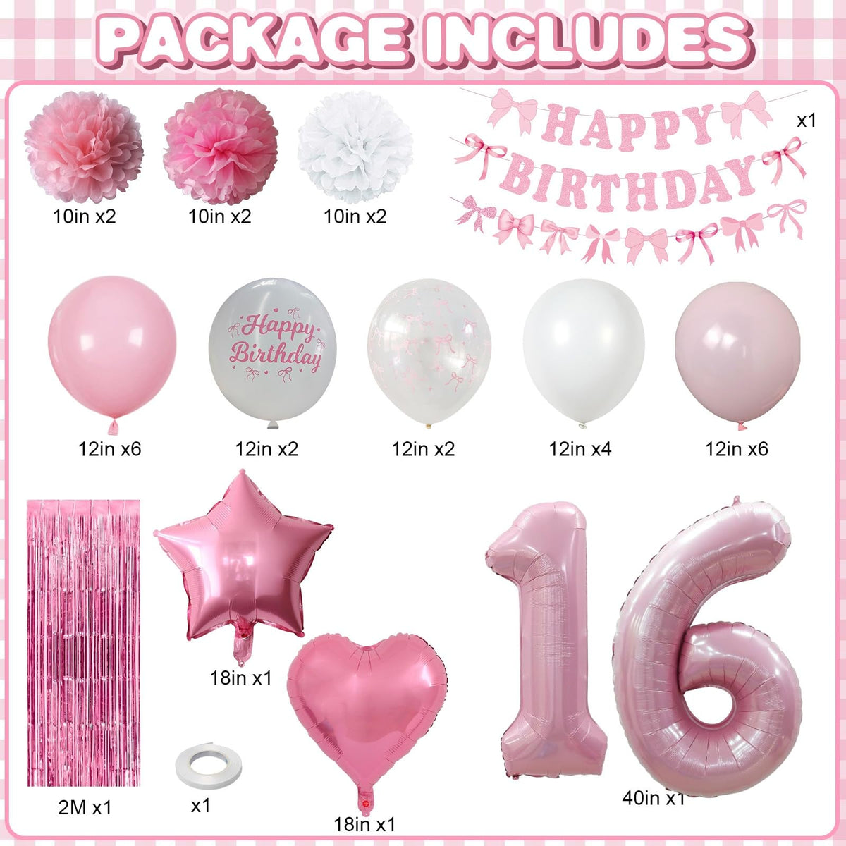 KAINSY pink paper pom poms add texture and festivity