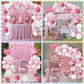 KAINSY white paper pom-poms brighten any space