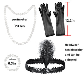 KAIPUTE bracelet completes the 1920s party ensemble.