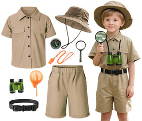 KAIPUTE Kids Explorer shirt with breathable fabric for active outdoor adventures.