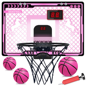 KAISASA unicorn backboard pink adds magical fun during play.