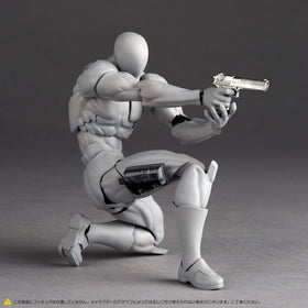 Kaiyodo Revoltech figure-compatible grip design for natural handling.
