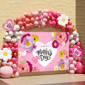 KaKanParty HAPPY MOTHER'S DAY heart balloon elevates celebration