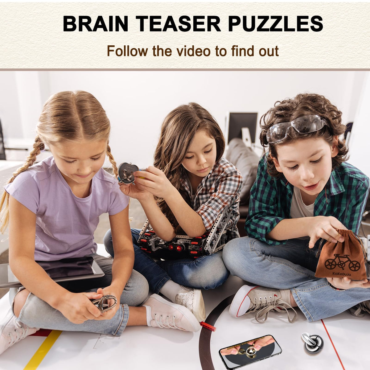 KaKeDuJa puzzles designed for adults and teens, ideal for focus and fidget use.