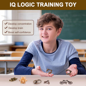 KaKeDuJa durable metal logic puzzles designed for progressive difficulty
