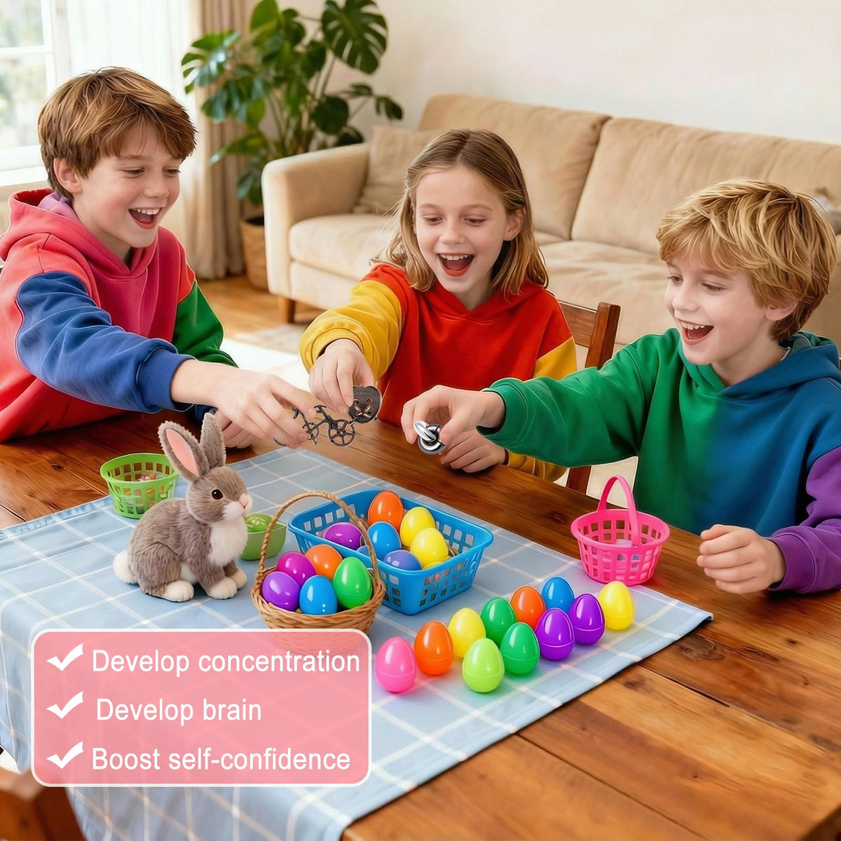 KaKeDuJa premium metal puzzles with smooth edges for safe play
