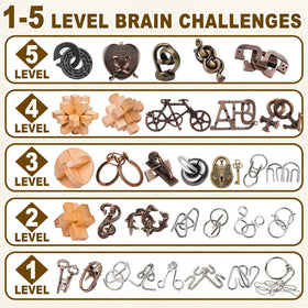 KaKeDuJa wooden brain teaser puzzle highlighting tactile feel and natural wood