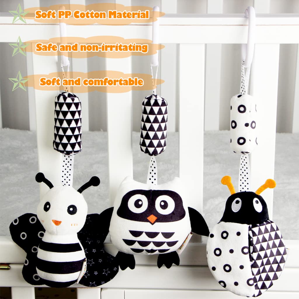 KAKIBLIN Soft teether toy with safe textures for teething relief