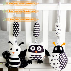 KAKIBLIN Soft teether toy with safe textures for teething relief