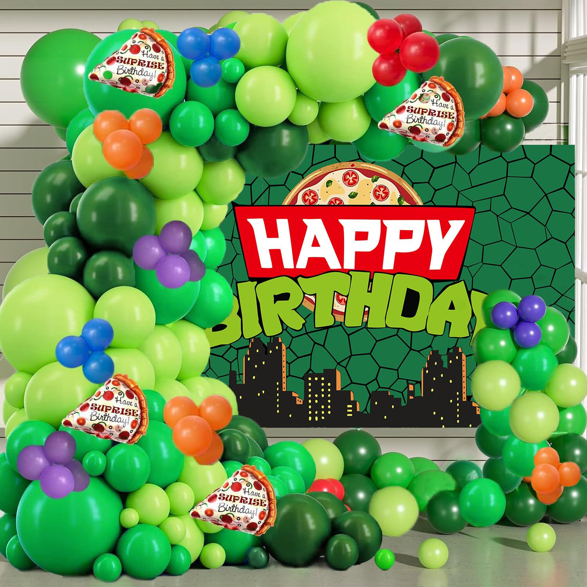 Kakoeoa dog bone balloon in bright colors for playful birthday decor.