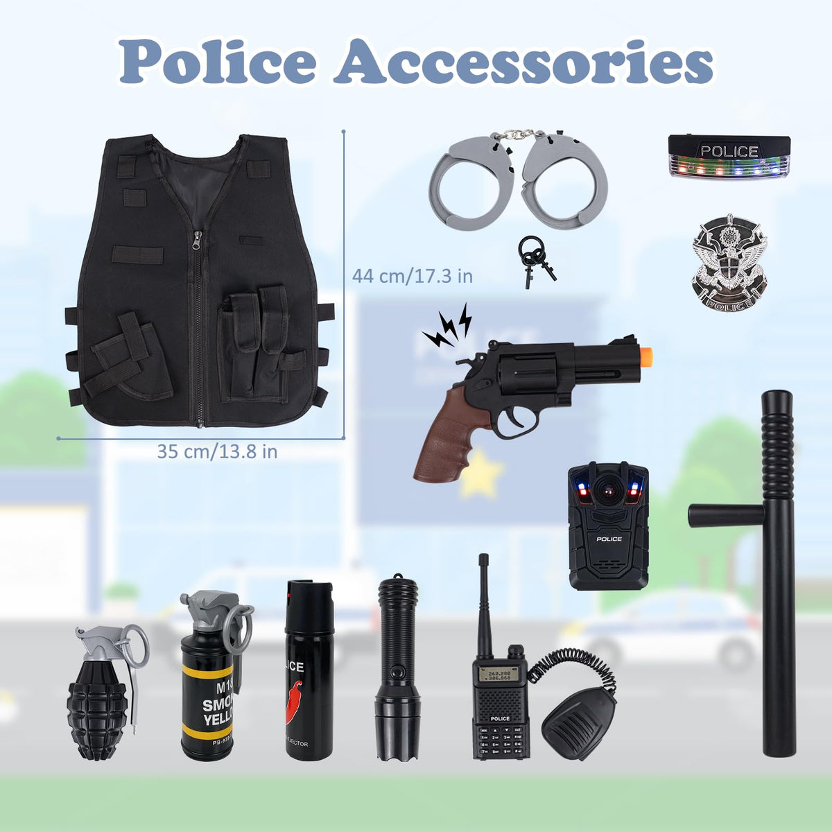 KalaDuck complete accessory kit powers full costume play.