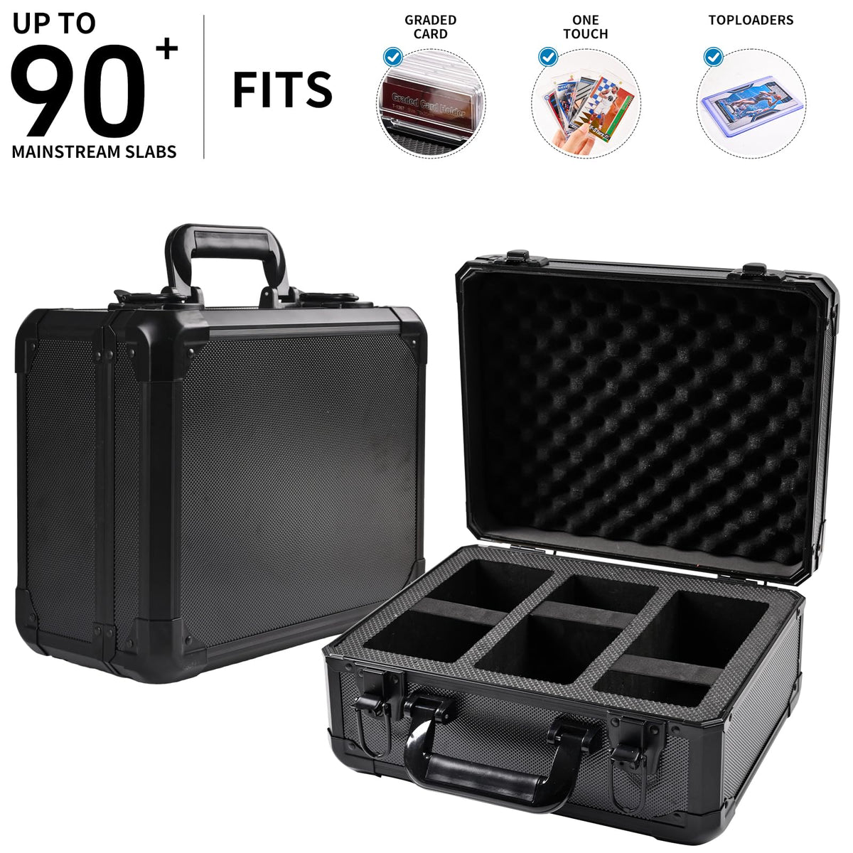 Kaletoo 3ROW storage box top view showing compact, portable design for travel