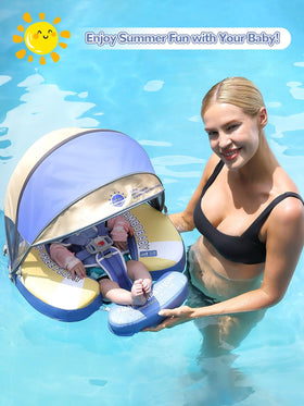 Kalolary Mambobaby shade canopy adapts to baby direction for sun safety.