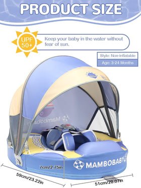 Kalolary Mambobaby non-inflatable infant float offers quick setup and reliable buoyancy.