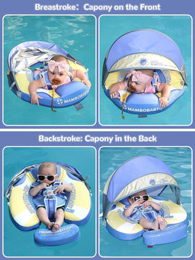 Kalolary Mambobaby dual swimming modes support backstroke and breaststroke play.
