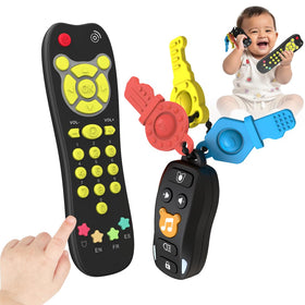 KALUYA baby toy keys with vibrant buttons for pretend play and fine motor skills.