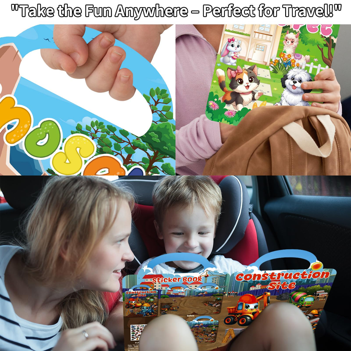 Kalysky 12-set animal stickers to support storytelling and role-play adventures