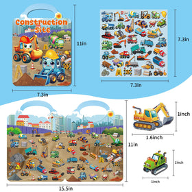 Kalysky 12-set construction site stickers for hands-on scene building