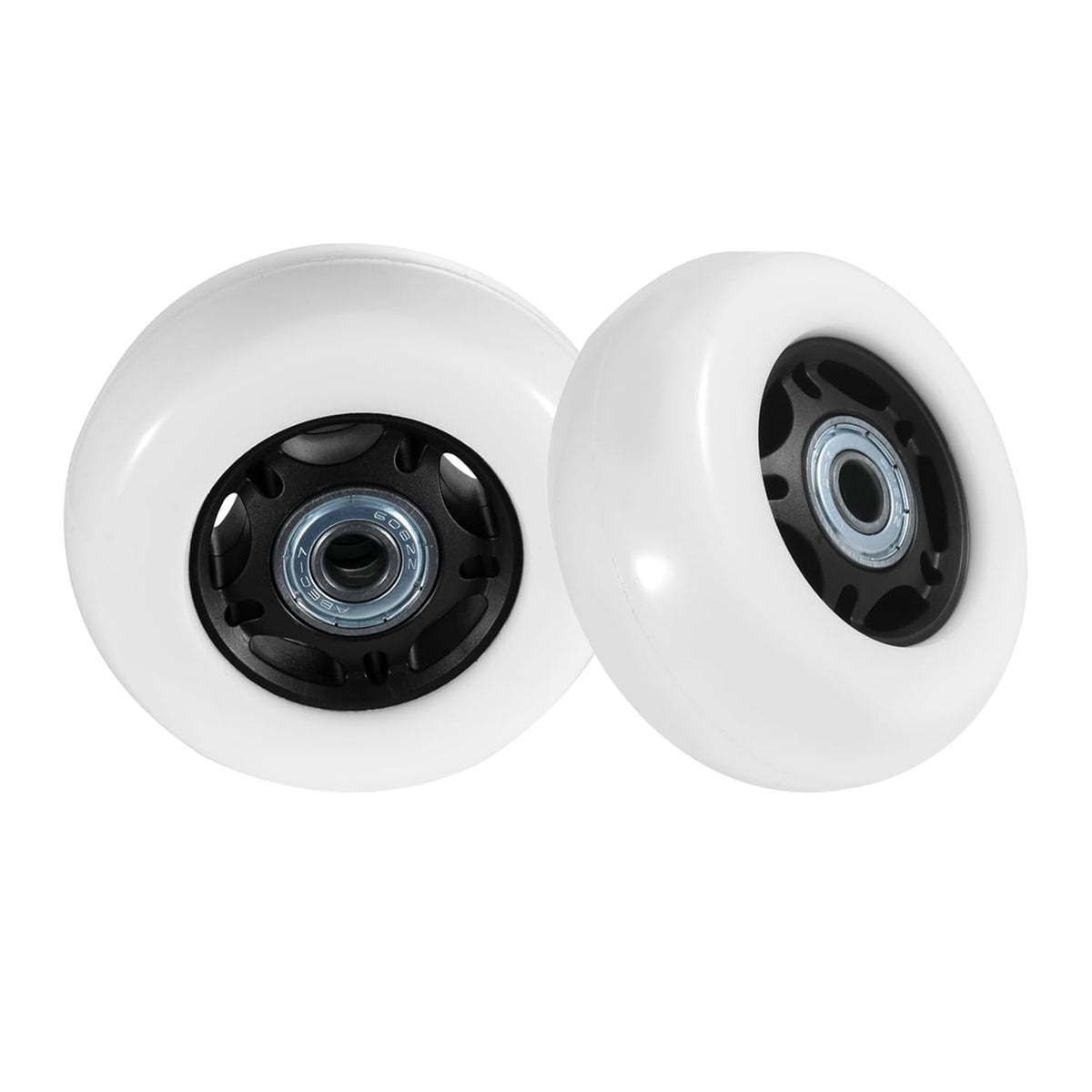 Durable 76mm x 30mm wheels provide steady performance on varied surfaces