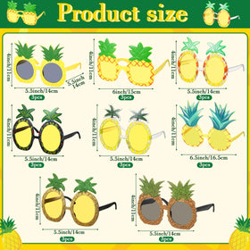 Kanayu pineapple sunglasses fit adults and kids for family events.