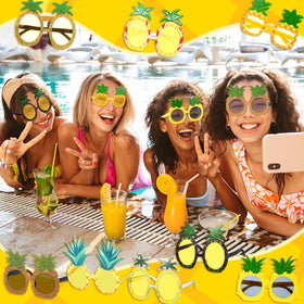 Kanayu pineapple sunglasses are lightweight for long wear.