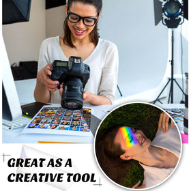 Kanayu prism used in photography to capture refraction and color
