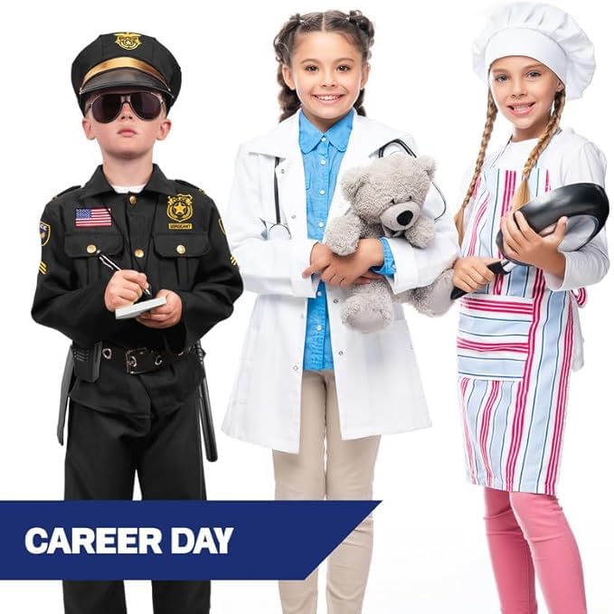 Kangaroo Police Costume Kids Set Accessories complete the look for events