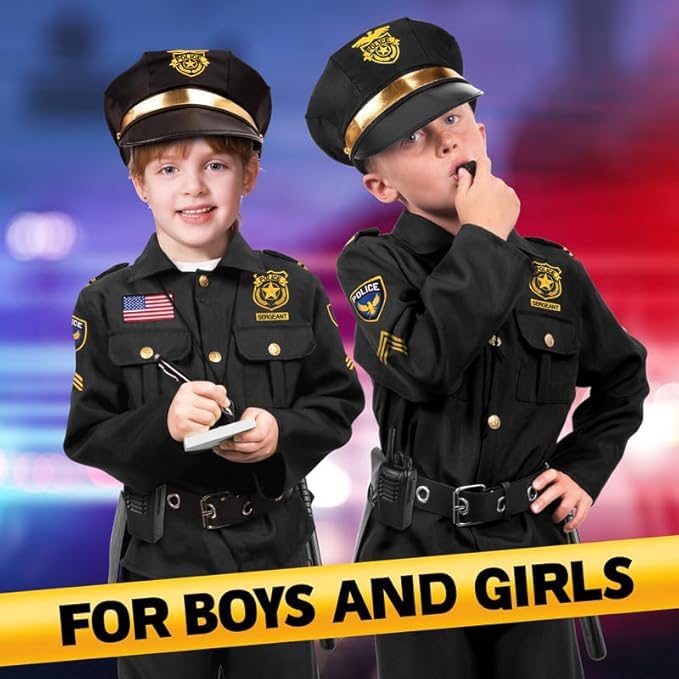 Kangaroo Police Costume Kids Set Pants offer durable, comfortable fit