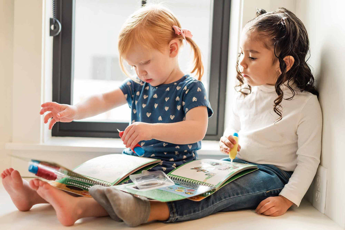 KangaToys Aqua Brush 2 Pack engages kids with paint, seek, read, ponder activities.