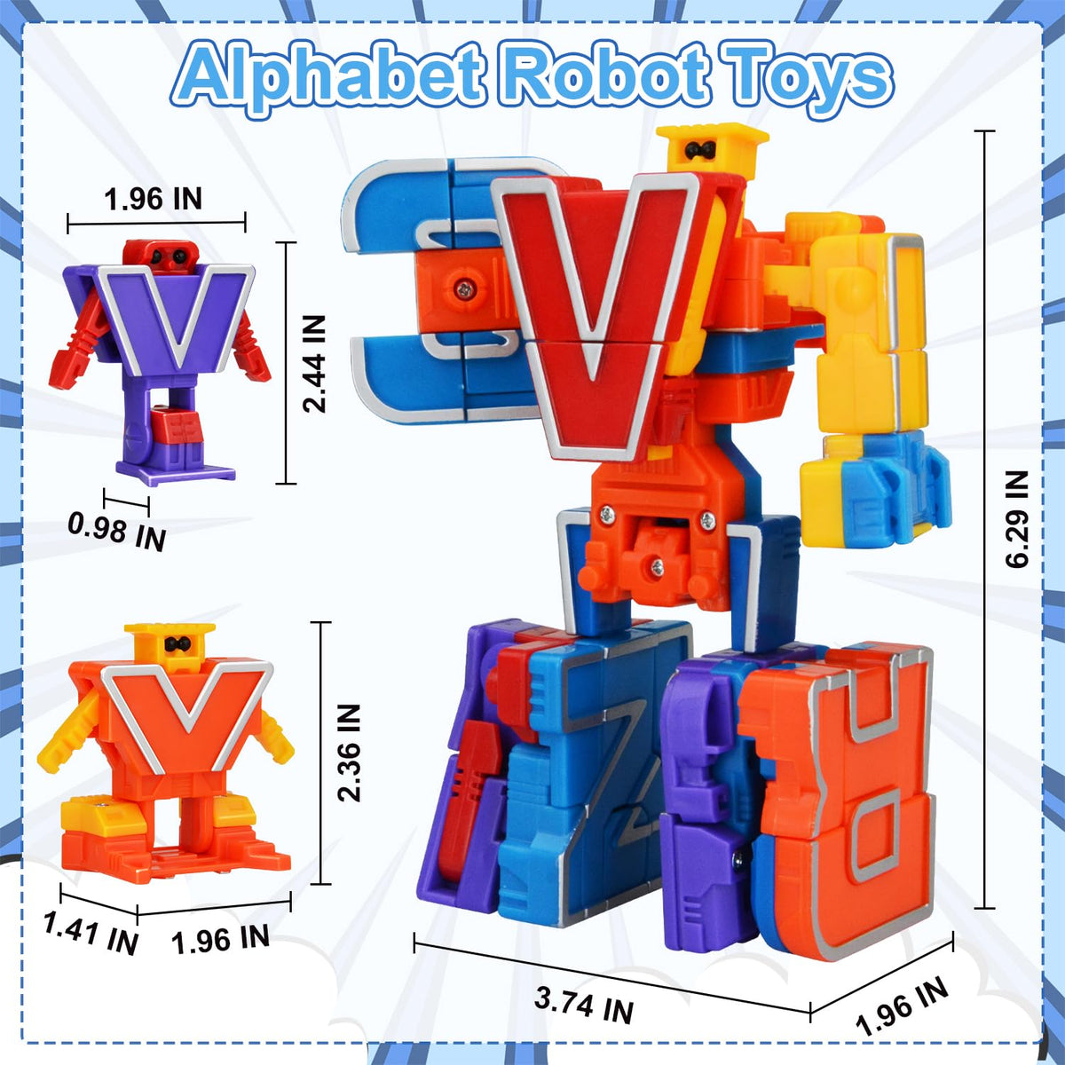 Kannove Alphabots B letter robot ready for play and learning