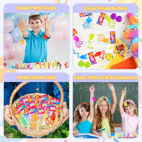 Kannove Easter sticky hands display case for easy storage and quick setup.