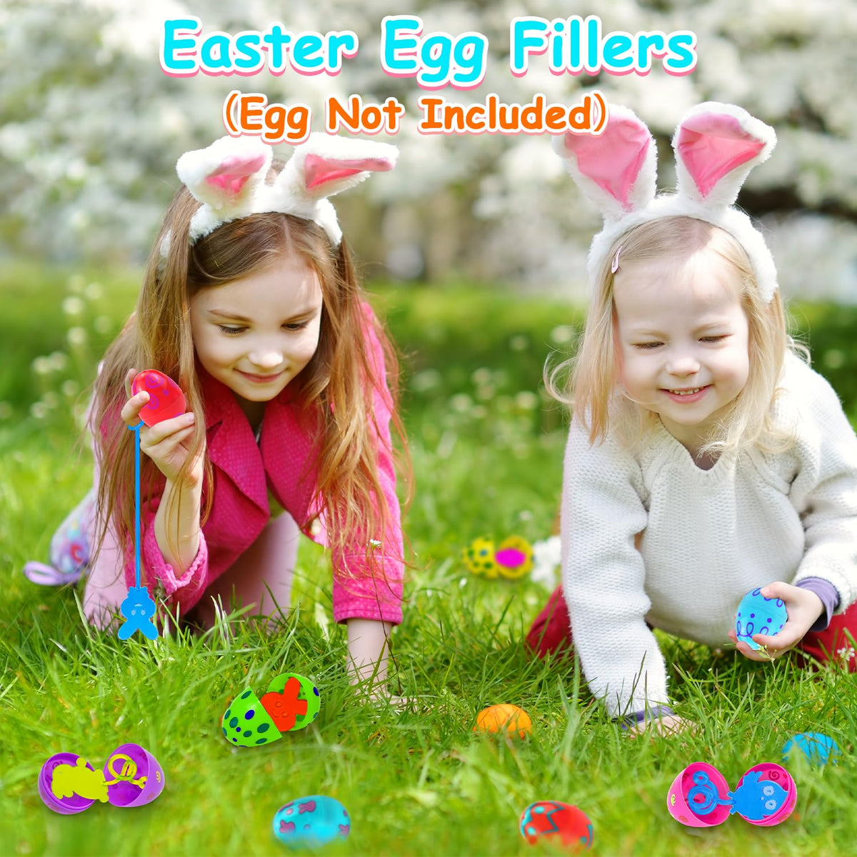 Kannove Easter sticky hands with eggs for egg hunts and gift bags.