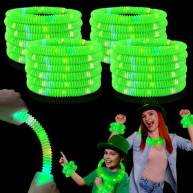 Kannove Green Glow Sticks lighting up kids’ party favors with bright, long-lasting glow.