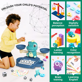 Kaodezhu dinosaur number blocks—build number sense