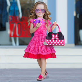 Kaodezhu pretend purse stores all accessories neatly for on-the-go play