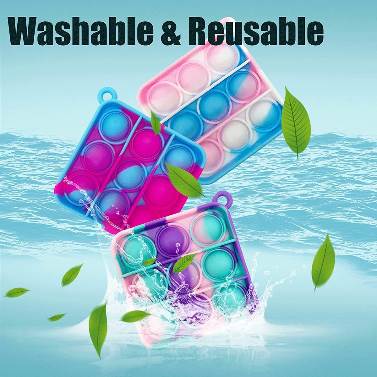 Kapibarasensei lightweight durable bubble keychain ideal for travel