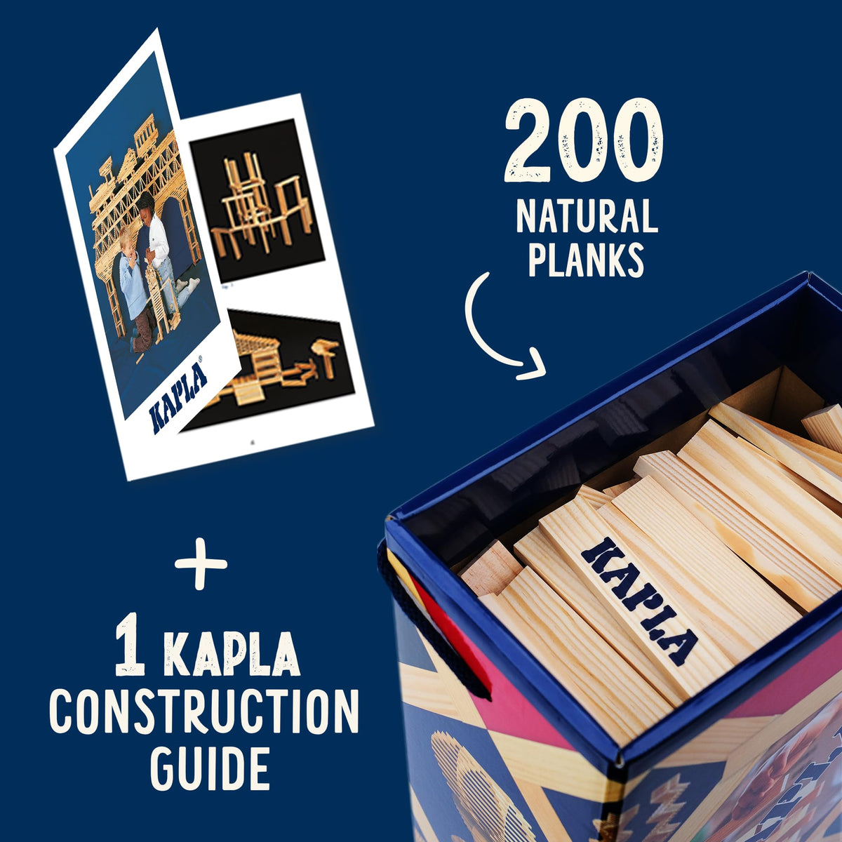 KAPLA storage box keeps planks organized for easy transport