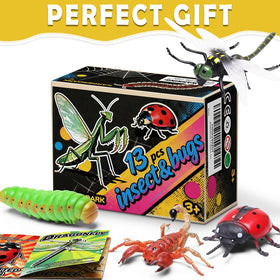KarberDark Halloween decor bugs add lifelike accents to party decorations.