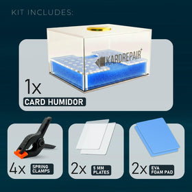Kardrepair base sponge provides customizable humidity support for safe conditioning.