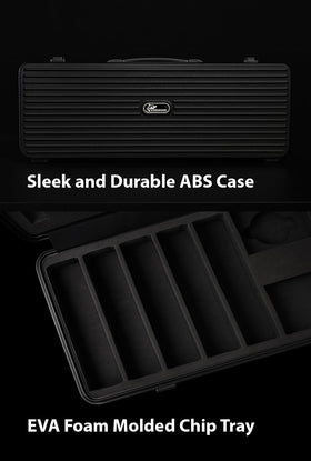 KardShark Monte Carlo ABS carrying case keeps chips organized