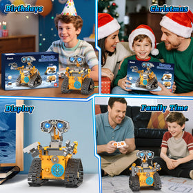 Karei Robot Building Kit step-by-step manuals guide building and spatial thinking